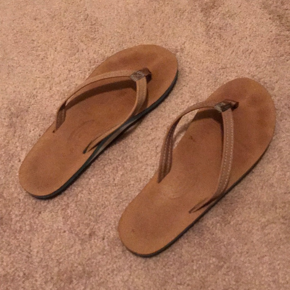 Rainbow The Original Women’s Tan Flip Flops